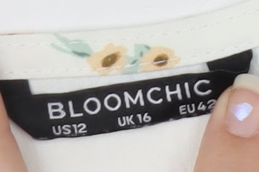 Bloomchic Women’s Multicoloured Floral Spaghetti Strap Camisole Top Size 16