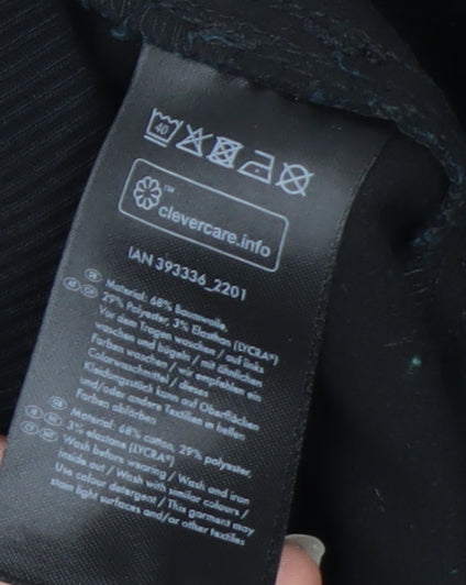 Esmara Women Black Size 16 Jegging Trousers Stretch Cotton Mix