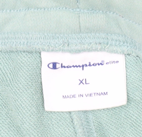 Champion Men's Green XL Jogger Sweatpants Cotton Blend