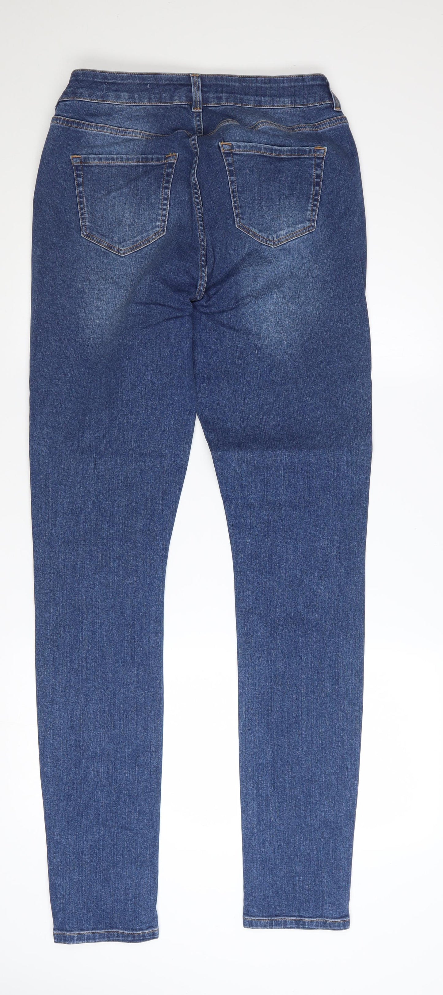 Seraphine Women's Blue Tall Size 12 Skinny Maternity Jeans