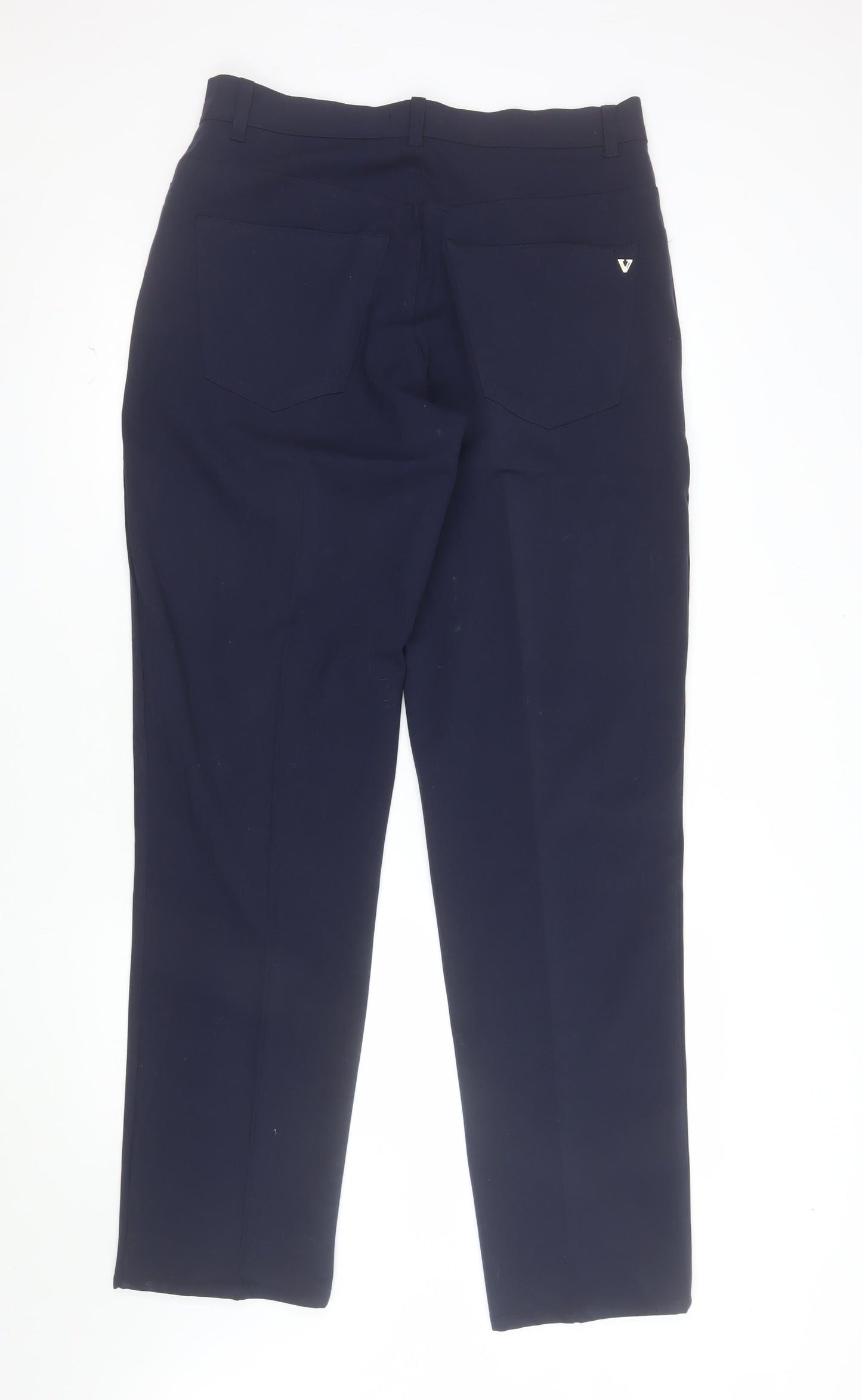Voi Jeans Men's Blue 34L Slim Fit Chino Trousers