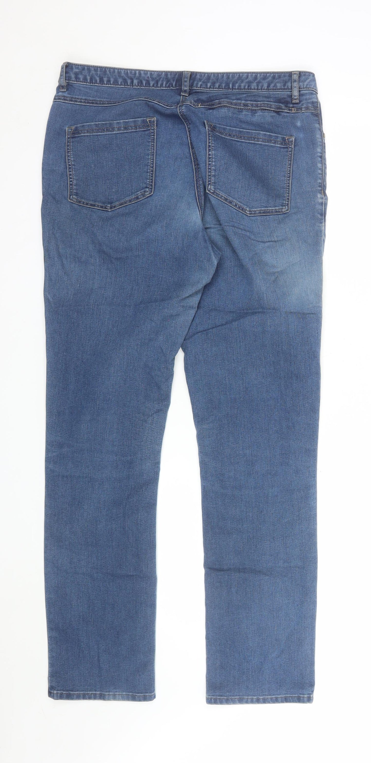 Rohan Women Blue Size 12 Regular Straight Leg Jeans