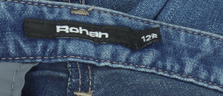 Rohan Women Blue Size 12 Regular Straight Leg Jeans