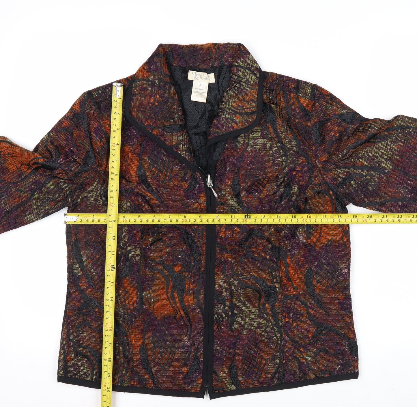 Christopher & Banks Women’s Multicoloured Zip Jacket Size S