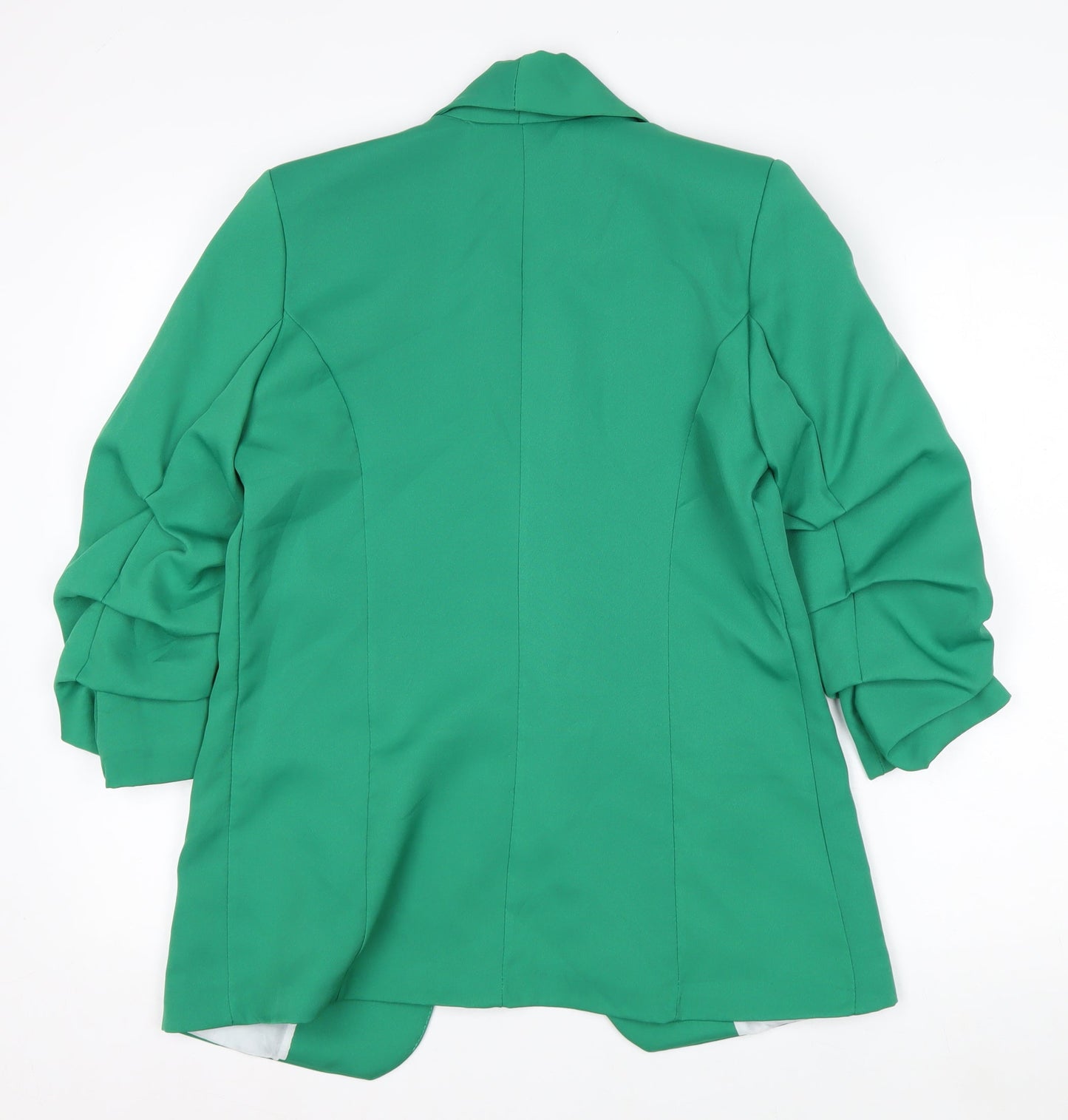 New Collection Women's Green Shawl Lapel Blazer Size S