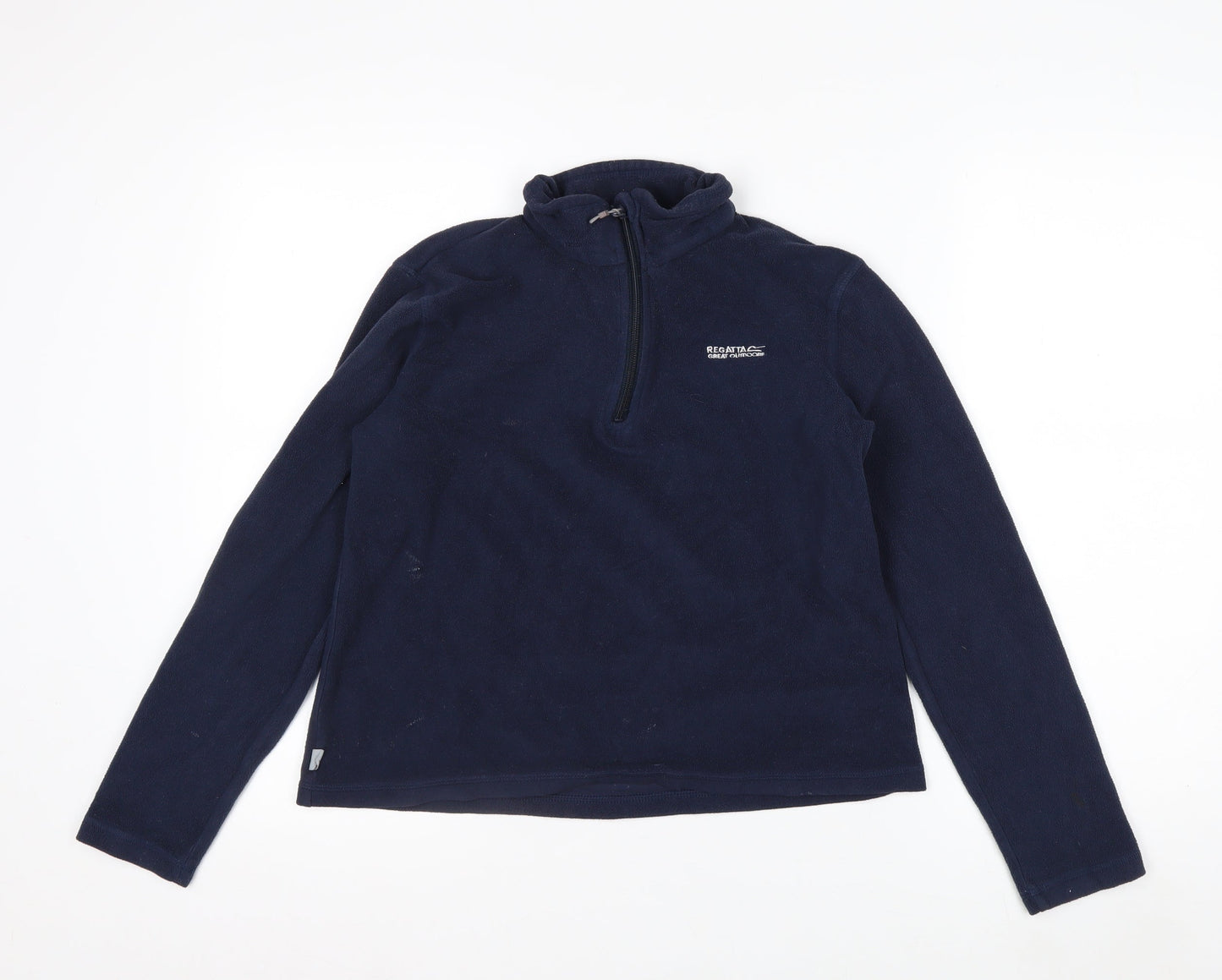 Regatta Great Outdoors Women's Navy Fleece Pullover Sweatshirt UK 10