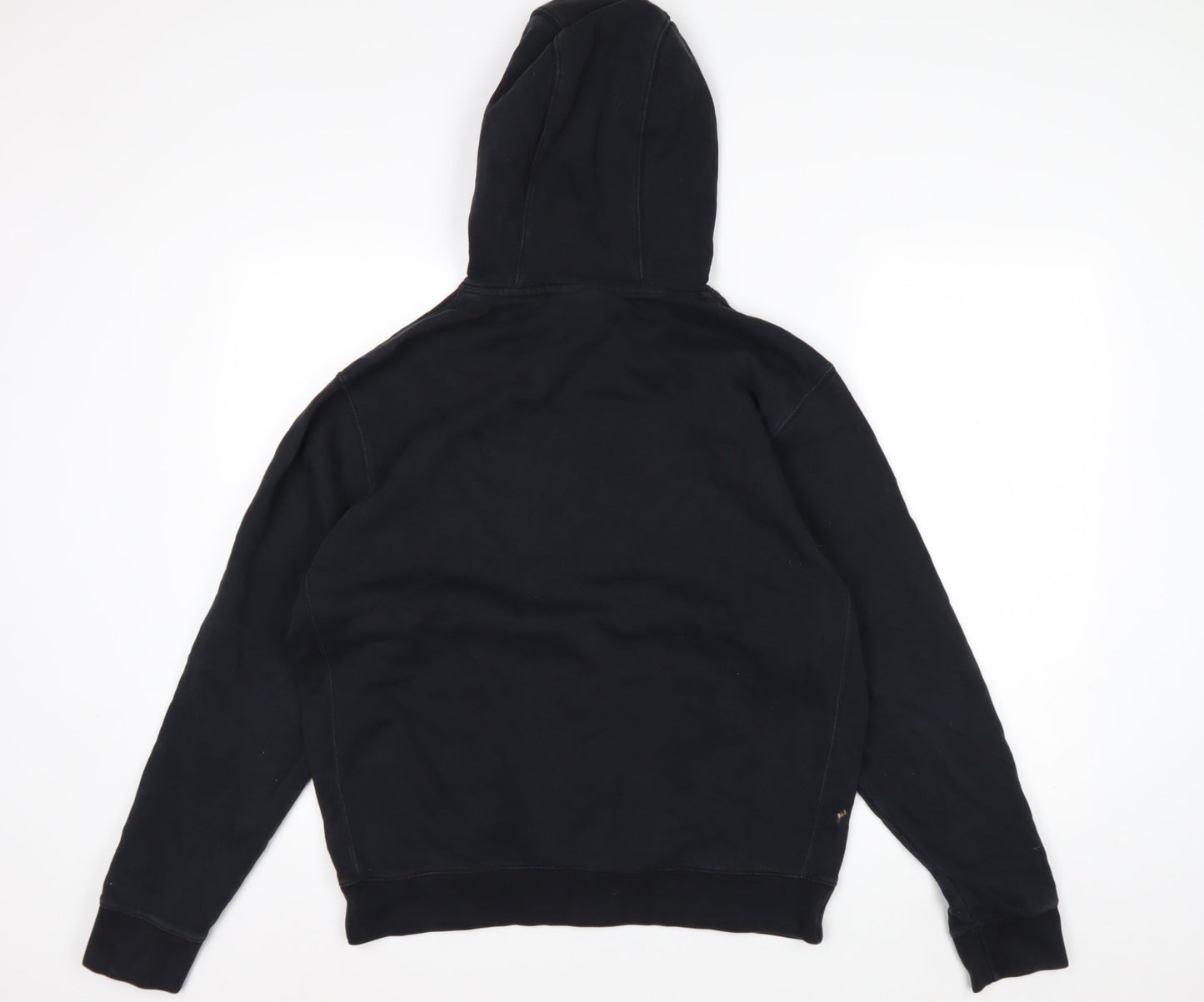 Nike Men's Black Pullover Hoodie M Logo Fleece Sweatshirt