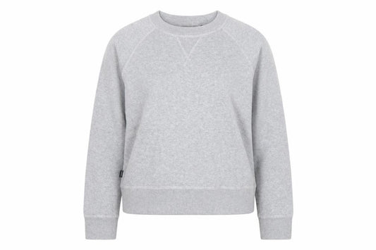 Superdry Studios Womens Grey Pullover Sweatshirt Size 8 Crew Neck