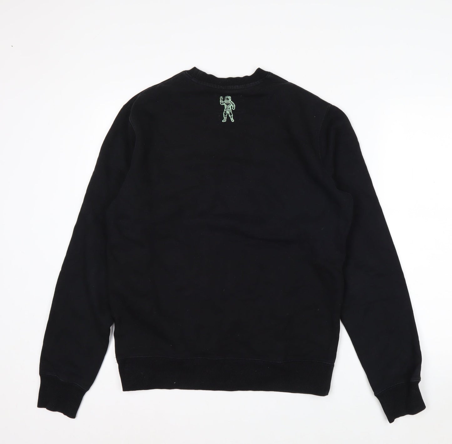 Billionaire Boys Club Men's Black Graphic Crew Neck Pullover Sweatshirt M