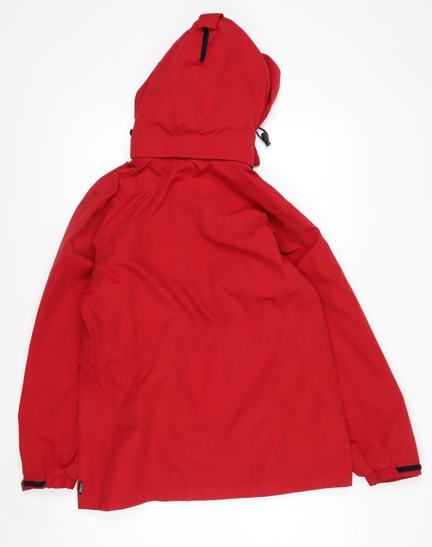 Valerie Hayes Women's Red Hooded Parka Jacket Size S