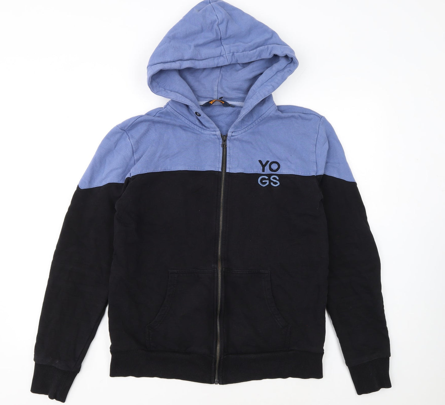 The Yogscast Men's Blue Black Full Zip Hoodie Size M