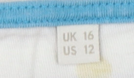 Boden Women's Multicoloured Stripe Spot Long Sleeve Cotton T-Shirt Size 16