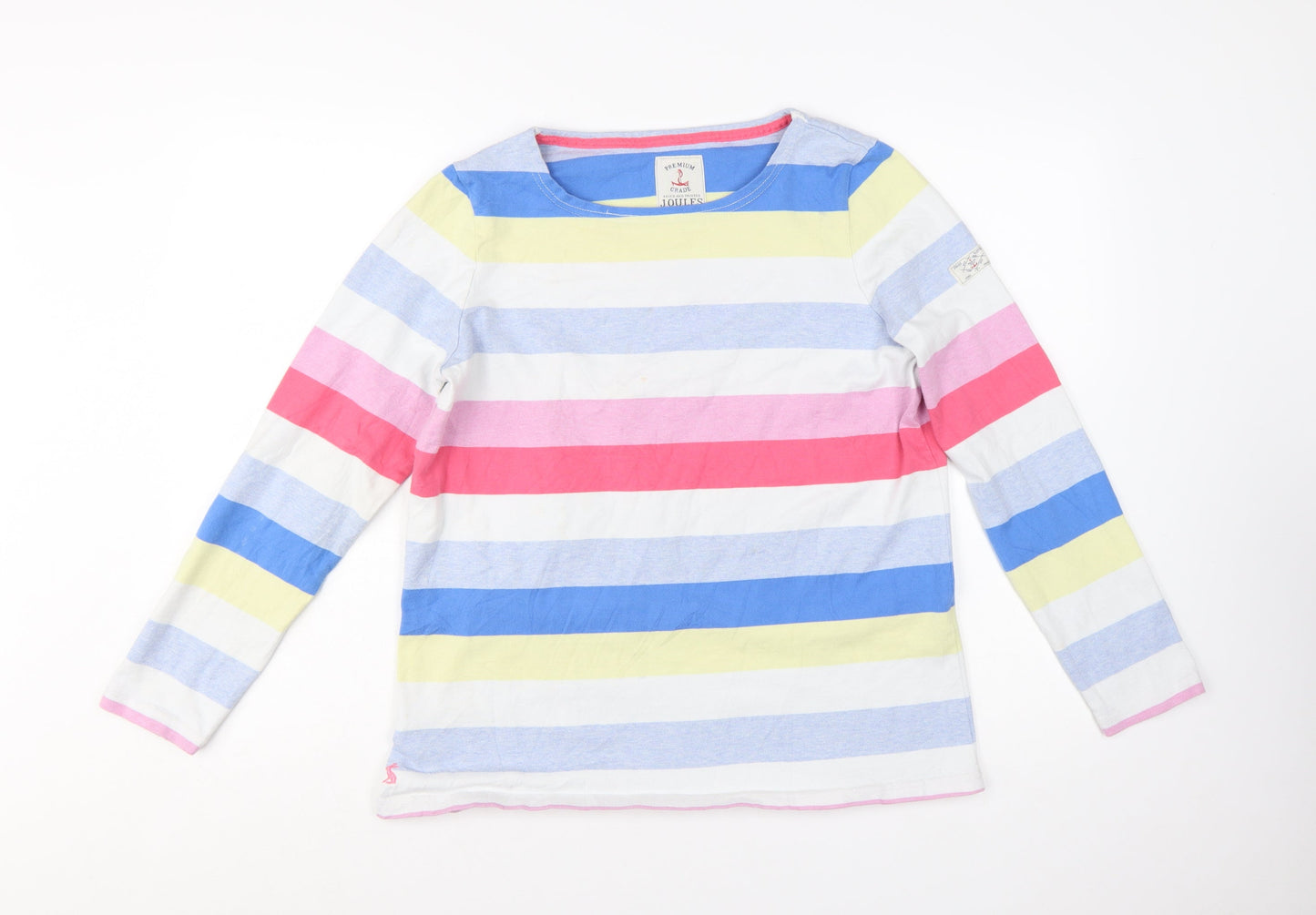 Joules Women Multicoloured Long Sleeve Pullover Sweatshirt UK 16