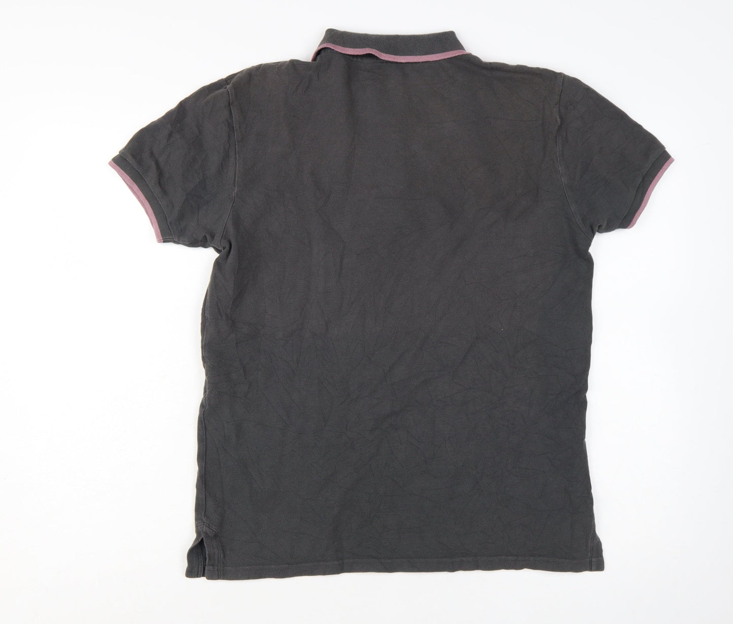 Marc by Marc Jacobs Men's Black Cotton Polo Shirt M Short Sleeve