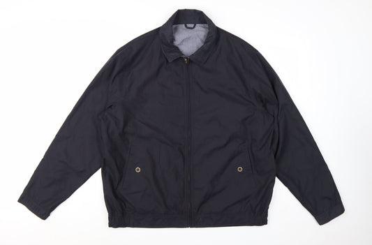 Marks and Spencer Men's Blue XL Full Zip Casual Jacket