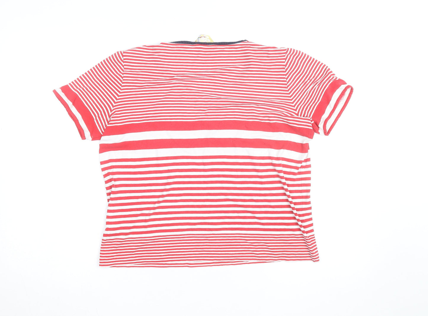 Alice Colmar Women's Red Striped Jersey T-Shirt Size 12