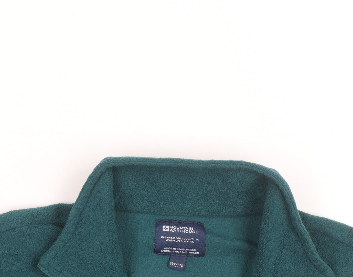 Mountain Warehouse Men’s Green XS Fleece 1/4 Zip Pullover Sweatshirt