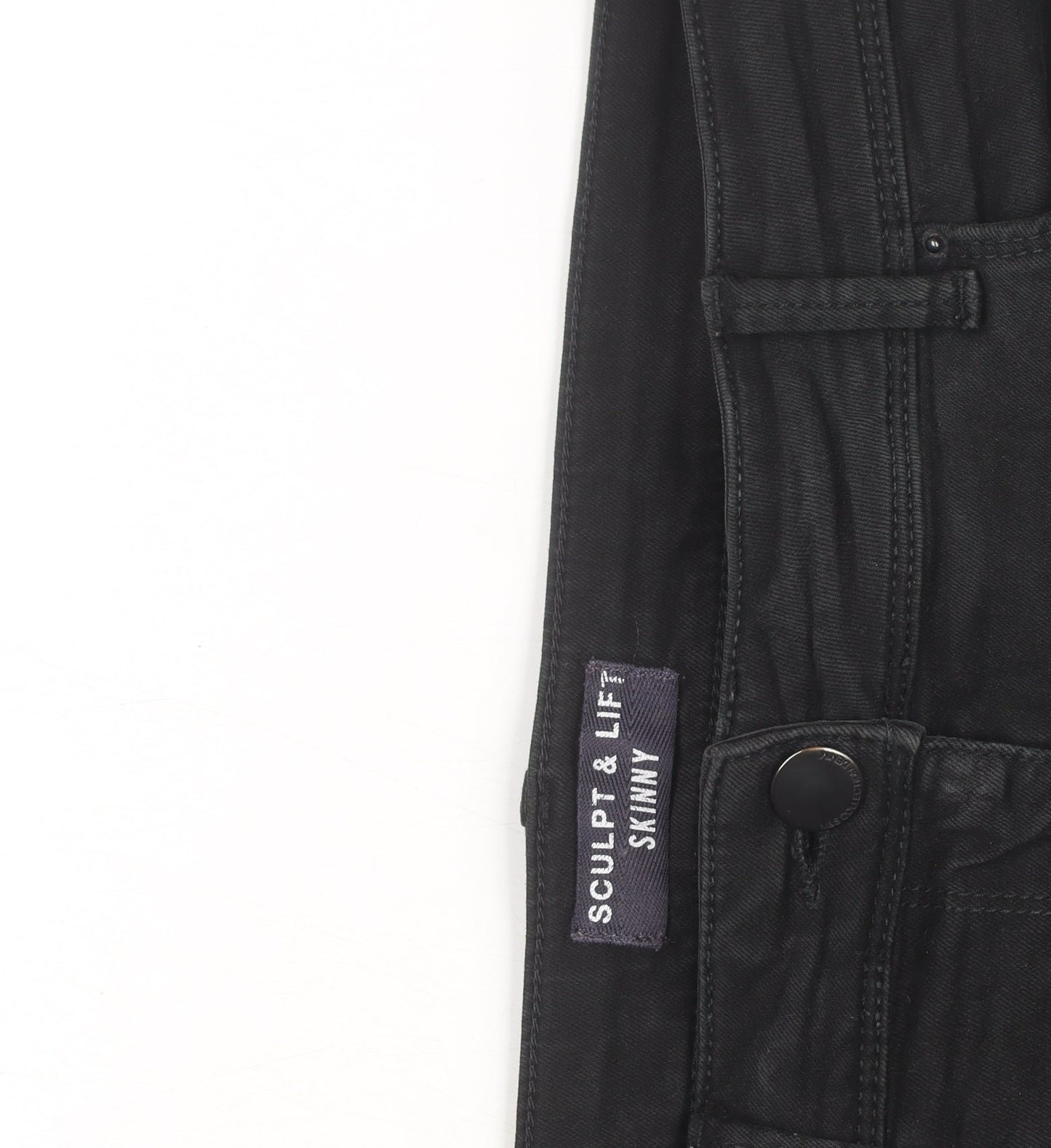Marks and Spencer Women’s Black Sculpt & Lift Skinny Jeans Size 14
