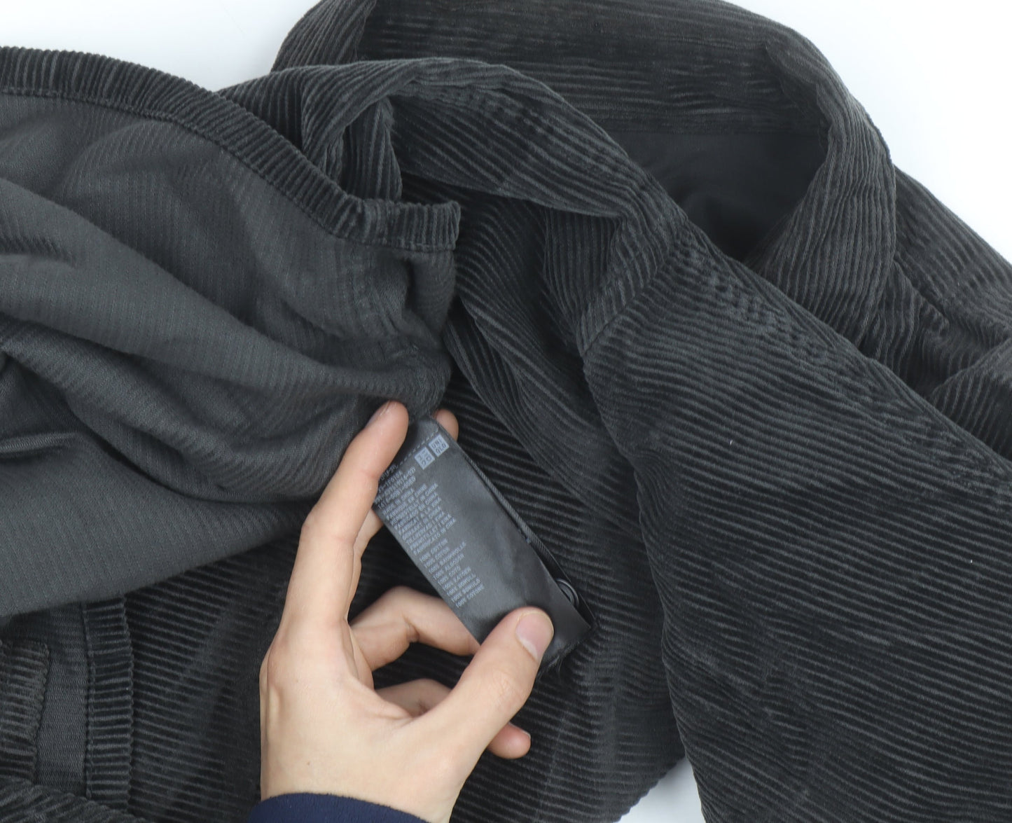Uniqlo Men’s Black Corduroy Lined Button Jacket XL