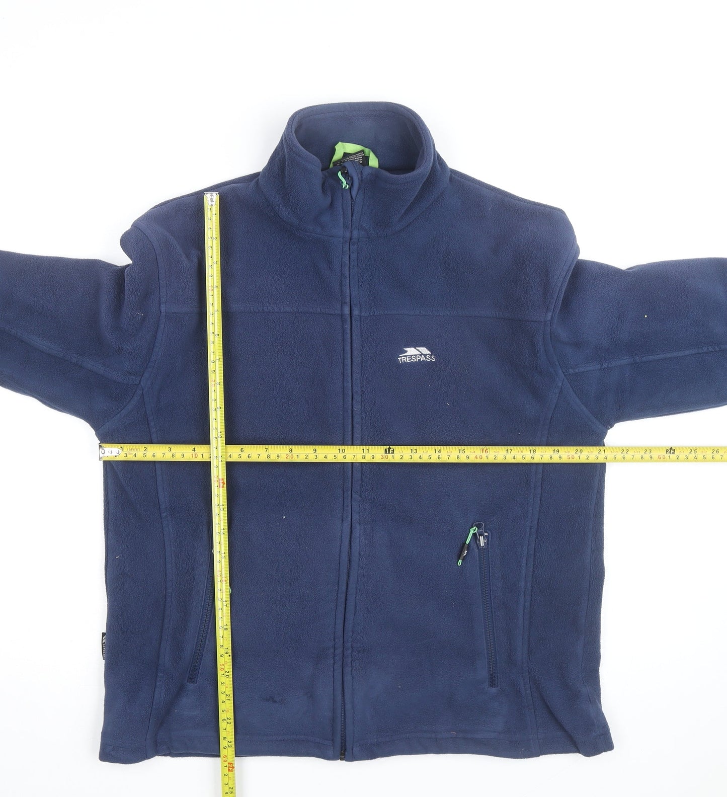 Trespass Men's Blue XS Fleece Full Zip Jacket Outdoor