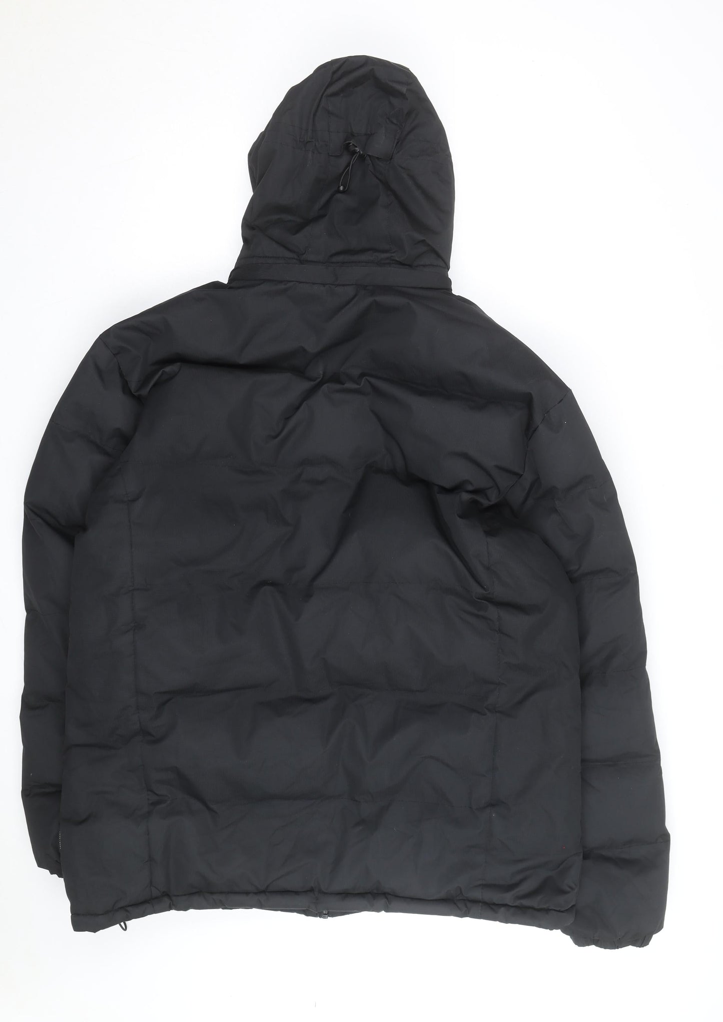 Trespass Men's Black XL Waterproof Hooded Puffer Jacket