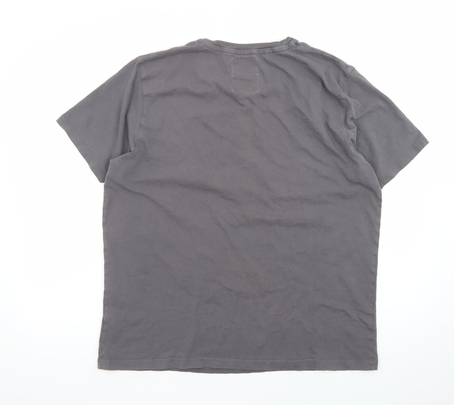 Manchester City F.C. Men's Grey XL Graphic Print T-Shirt