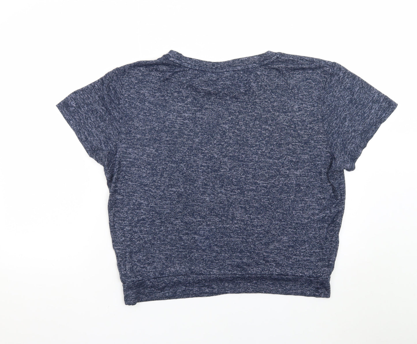 Mountain Warehouse Women's Blue Crew Neck Short Sleeve T-Shirt Size 12