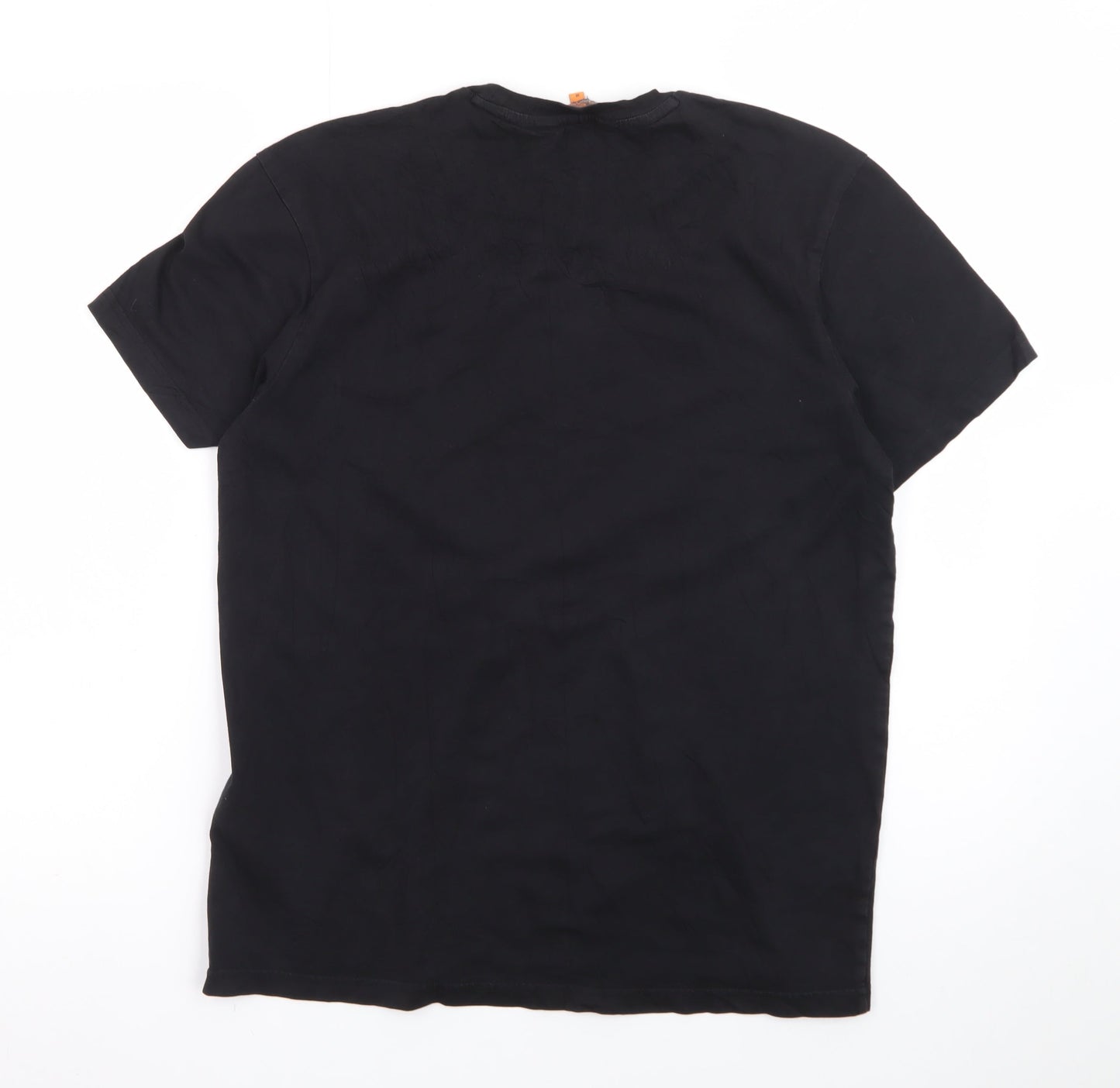 Ben Sherman Men's Black Medium Retro Graphic Print T-Shirt