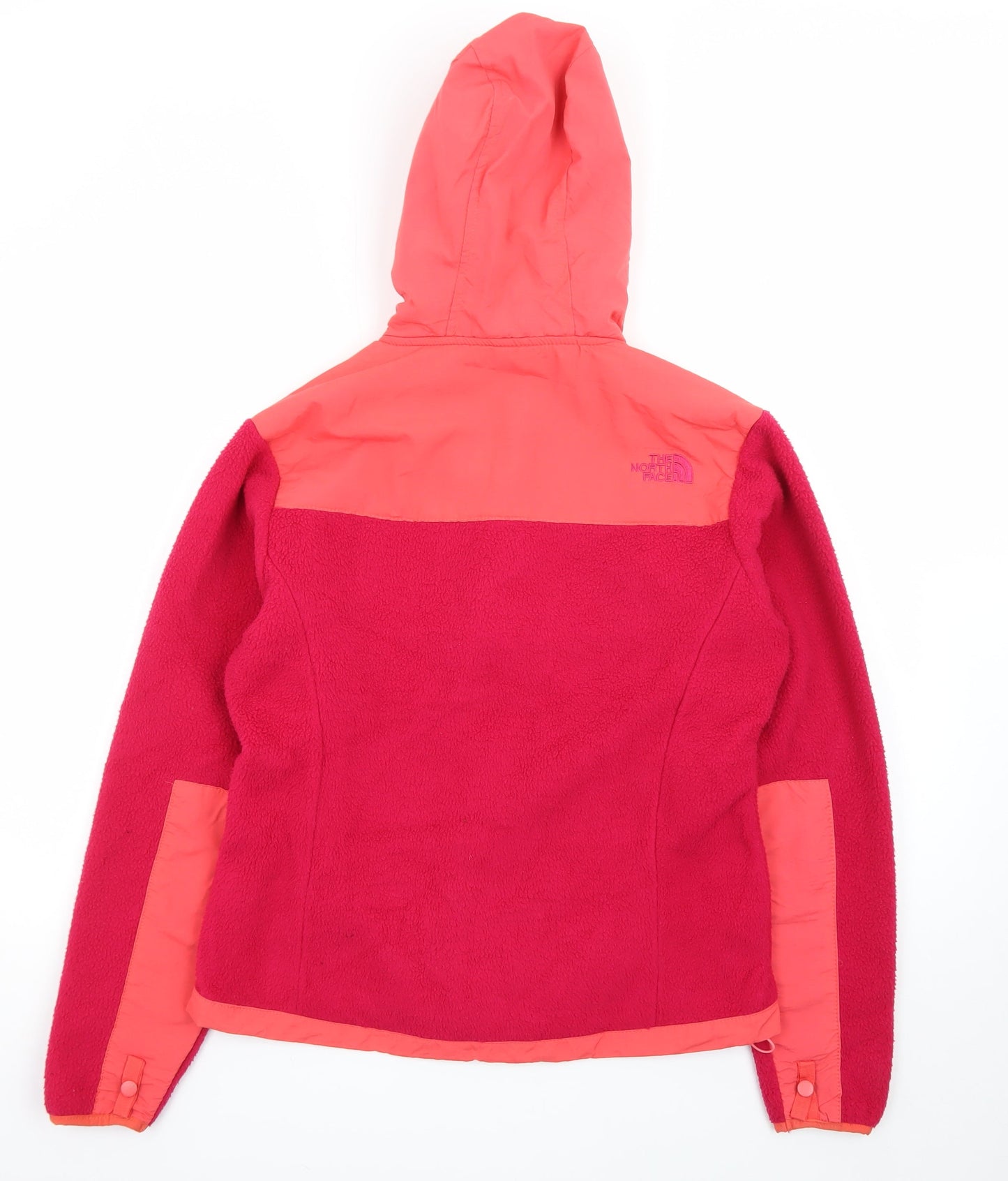 The North Face Women's Pink Hooded Fleece Jacket M