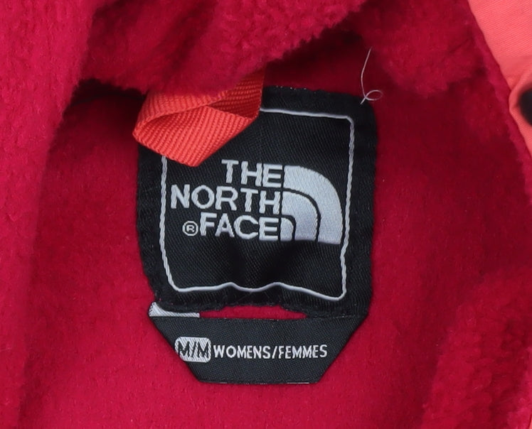 The North Face Women's Pink Hooded Fleece Jacket M