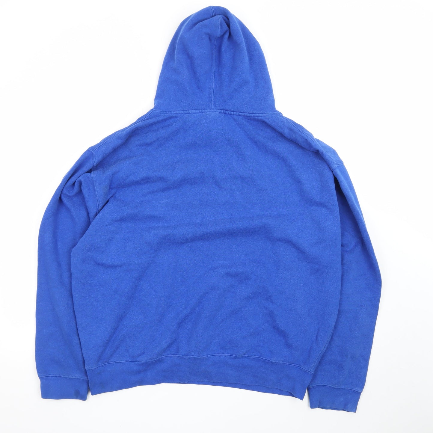 J America Mens Blue XXL Pullover Hoodie SDSU 1881 Graphic Cotton Blend