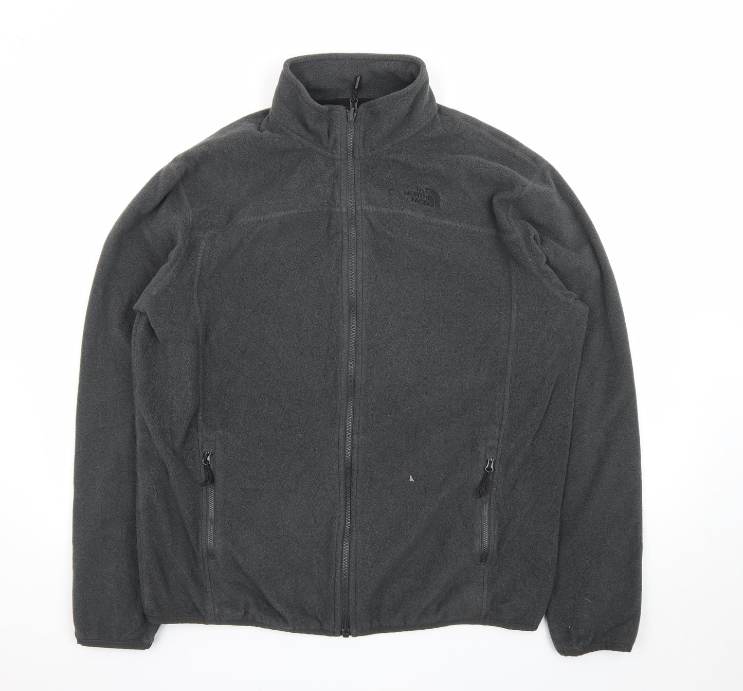 The North Face Men's Black Fleece Full Zip Jacket Size L Outdoor