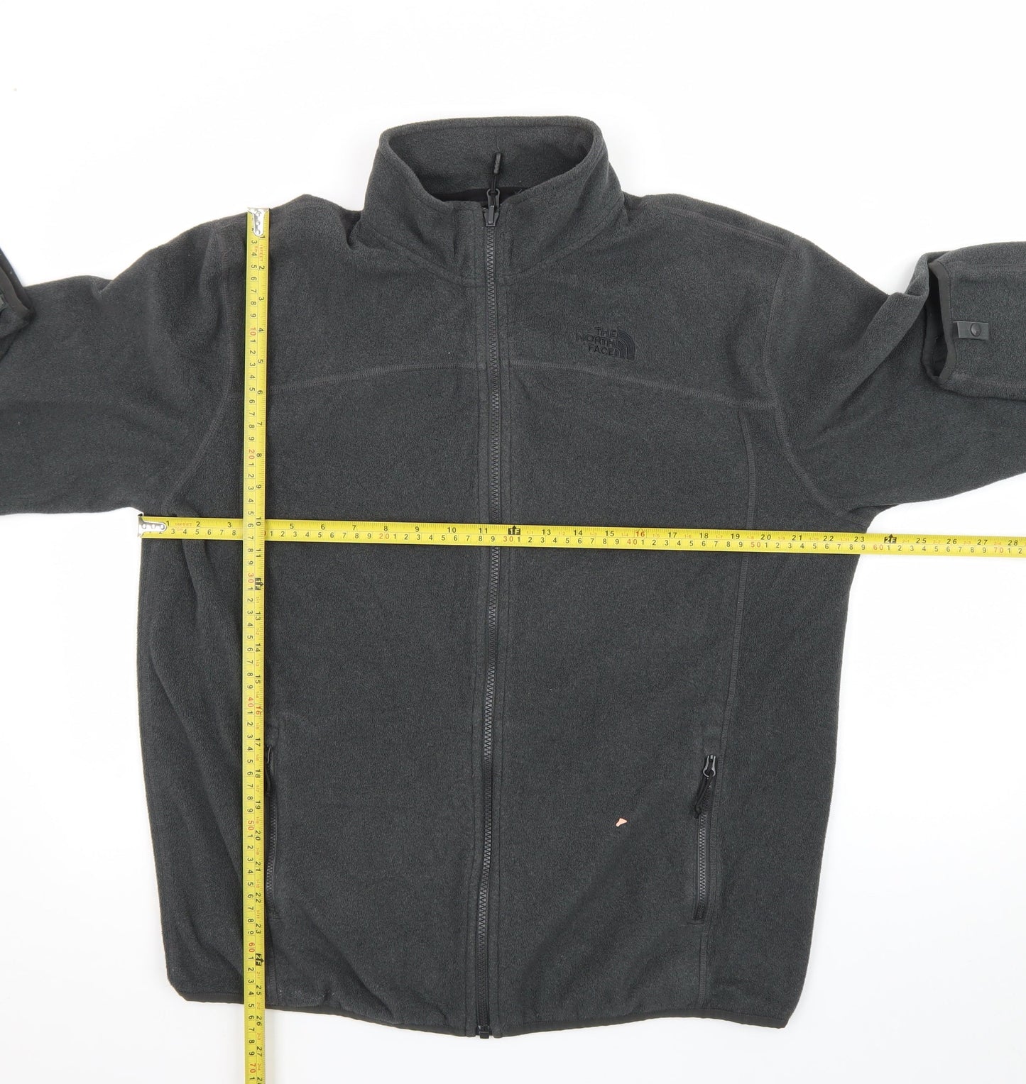 The North Face Men's Black Fleece Full Zip Jacket Size L Outdoor