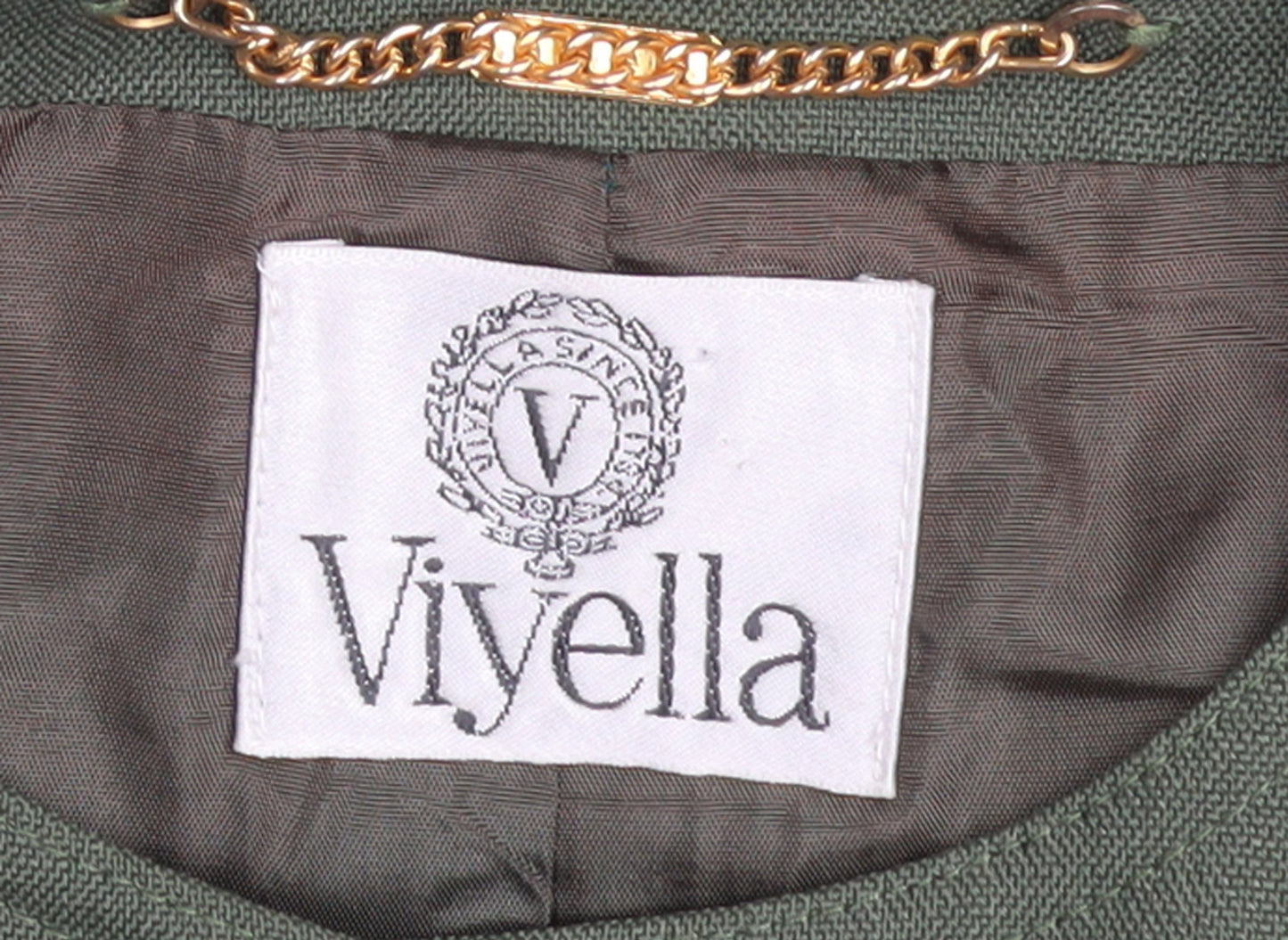 Viyella Women's Green Regular Fit Long Sleeve Country Jacket UK 16