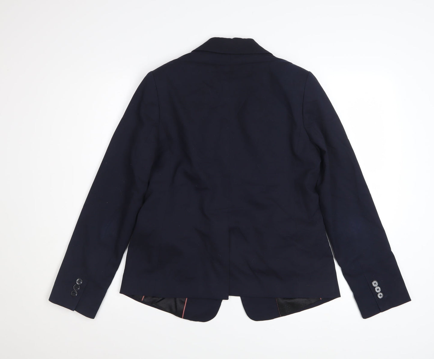 Next Women's Navy Blue Single Breasted Blazer UK 10