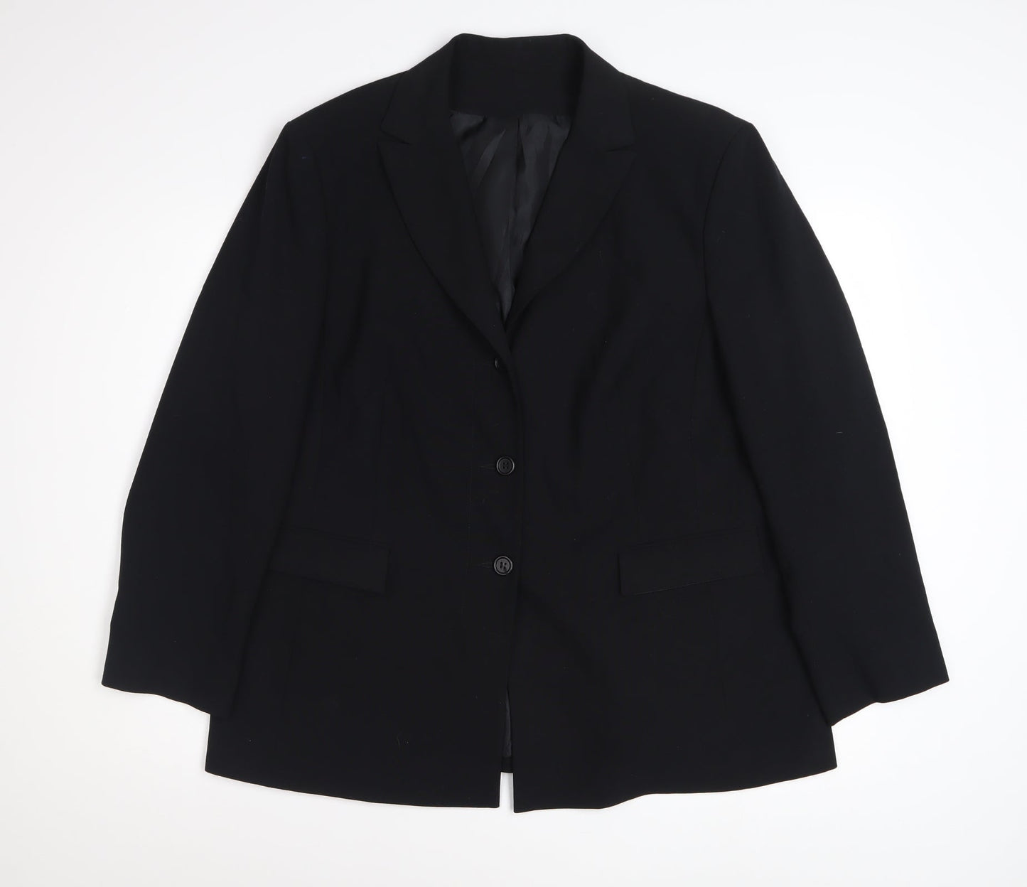 Anne Brooks Petite Women’s Black Size 18 Tailored Blazer Jacket