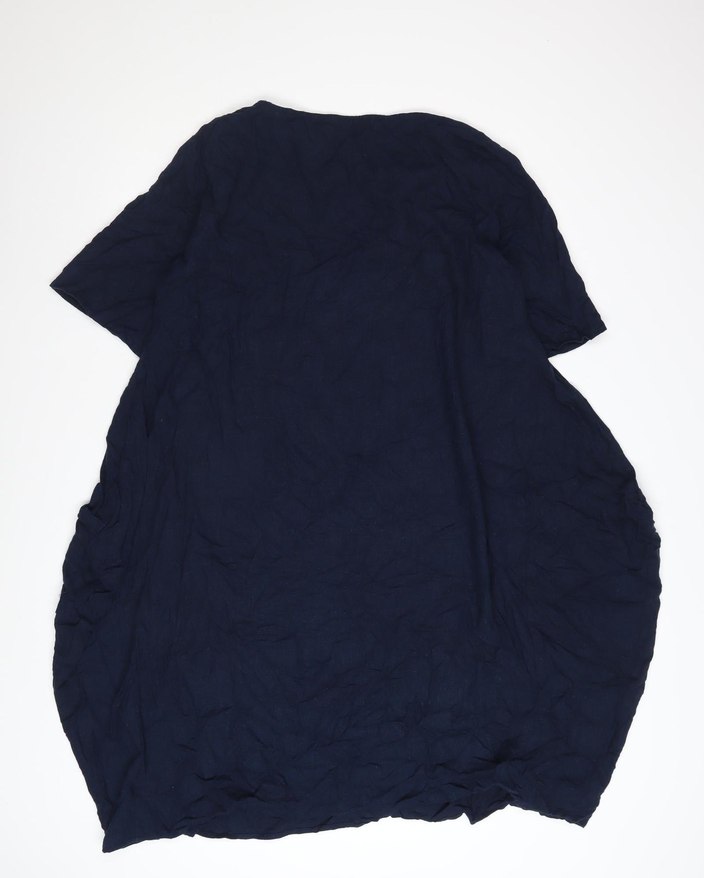 Apricot Women's Blue Feather Print Shift Dress Size M