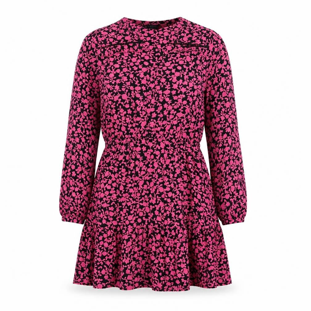 Marks and Spencer Women’s Pink Floral A-Line Dress Size 10