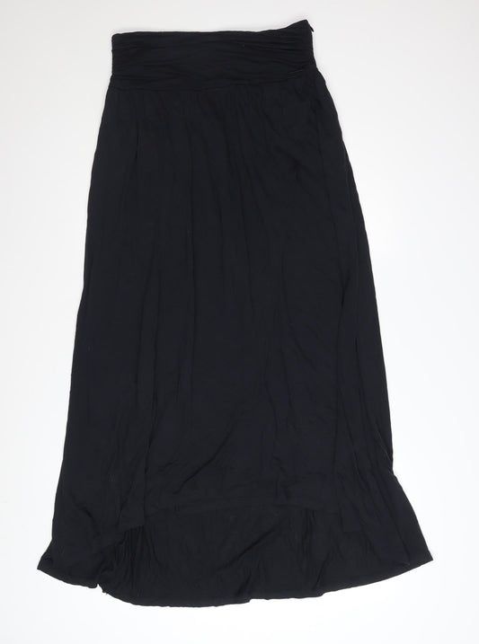 DKNY Jeans Women’s Black Long A-Line Lyocell Skirt XS