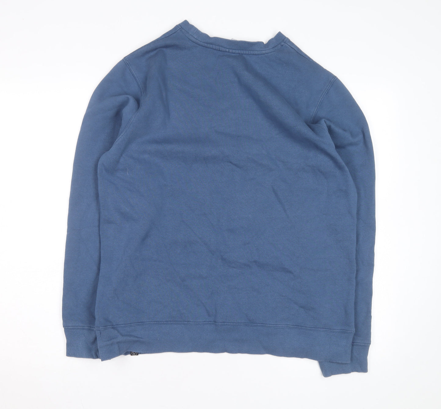 Passenger Mens Blue Crew Neck Pullover Sweatshirt Size M