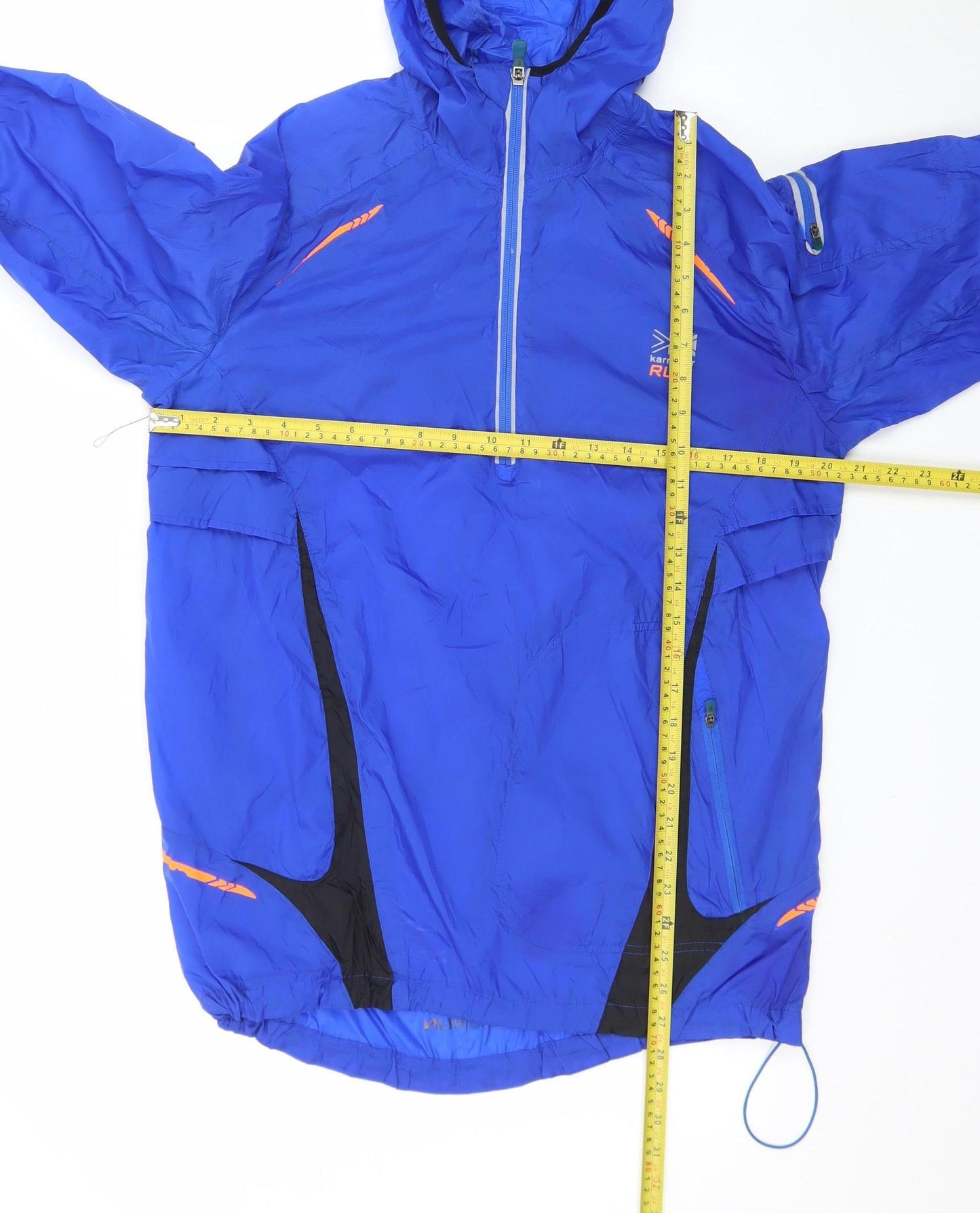 Karrimor Men’s Blue Windbreaker Running Jacket Hooded S