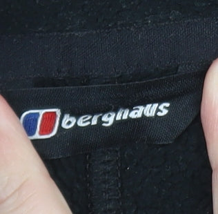 Berghaus Men's Black XXL Full Zip Fleece Jacket Outdoor Hiking