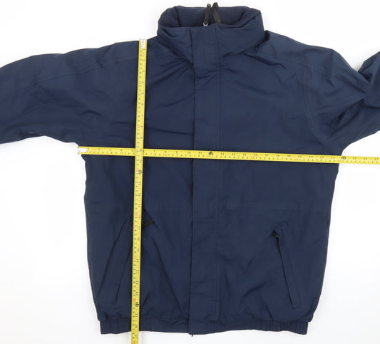 Regatta Professional Men's Blue L Lined Waterproof Rain Jacket