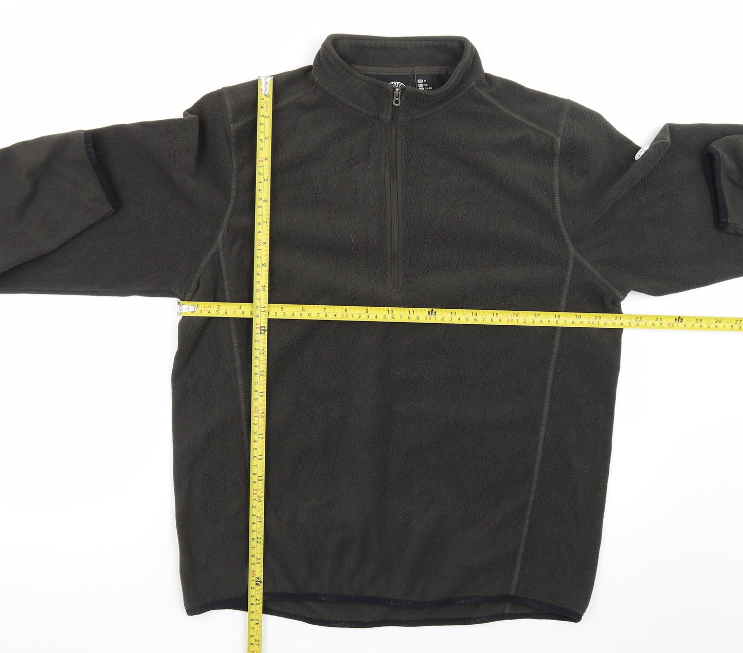 Tog Twenty Four Men's Black Fleece 1/4 Zip Pullover Sweatshirt M