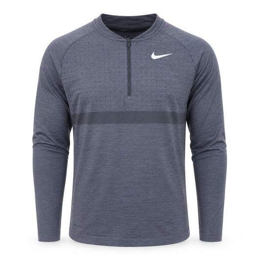 Nike Dri-FIT Men's Blue Small Golf 1/2 Zip Track Jacket
