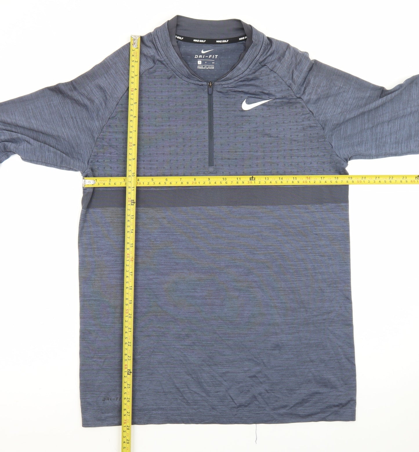 Nike Dri-FIT Men's Blue Small Golf 1/2 Zip Track Jacket
