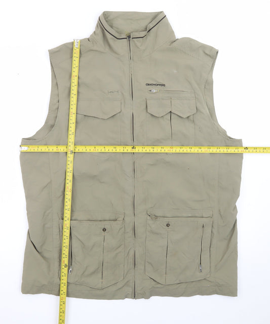 Craghoppers Men’s Beige XL Lightweight Outdoor Waistcoat