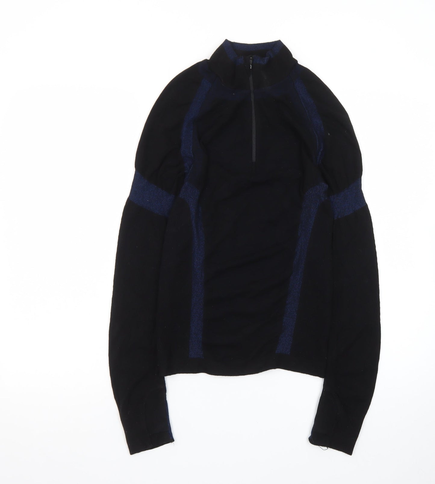 BAM Mens Black M 1/4 Zip Athletic Activewear Jacket