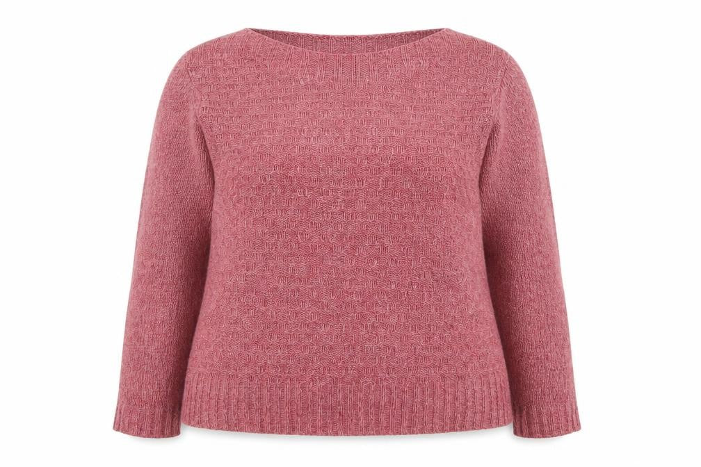 Marks & Spencer Women’s Pink Knit Pullover Jumper UK 18