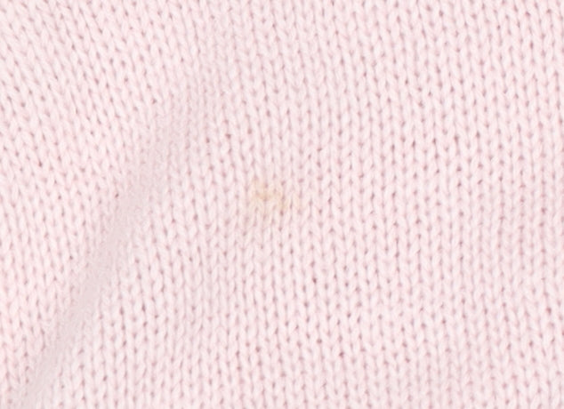 ASOS DESIGN Women's Pink Long Sleeve Ruffle Button Cardigan XS